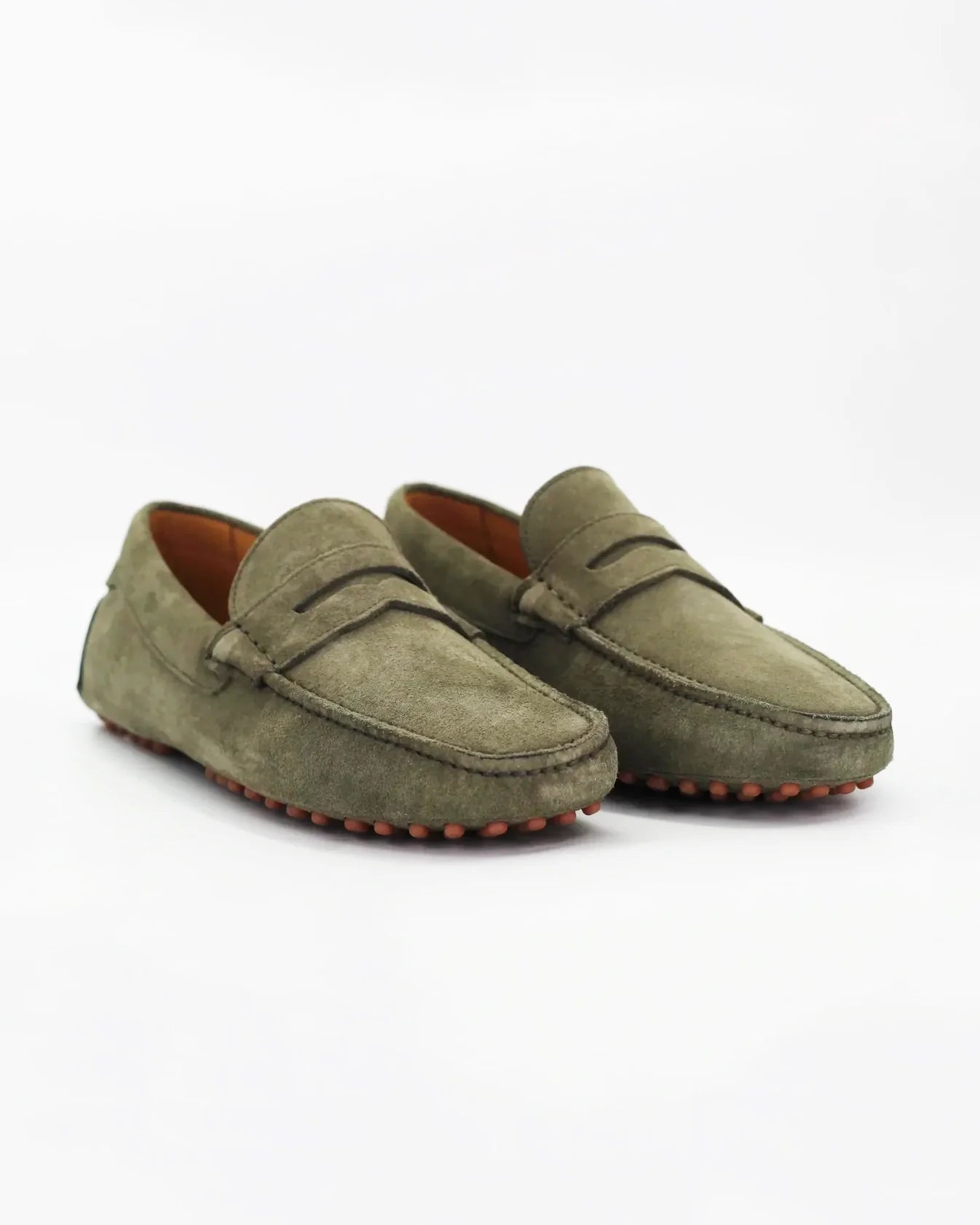 Shop Handmade Italian Leather Men's Driver in Calf Leather Suede Asparagus Green (CONU0460002) or browse our range of hand-made Italian shoes in leather or suede in-store at Aliverti Cape Town, or shop online. We deliver in South Africa & offer multiple payment plans as well as accept multiple safe & secure payment methods.