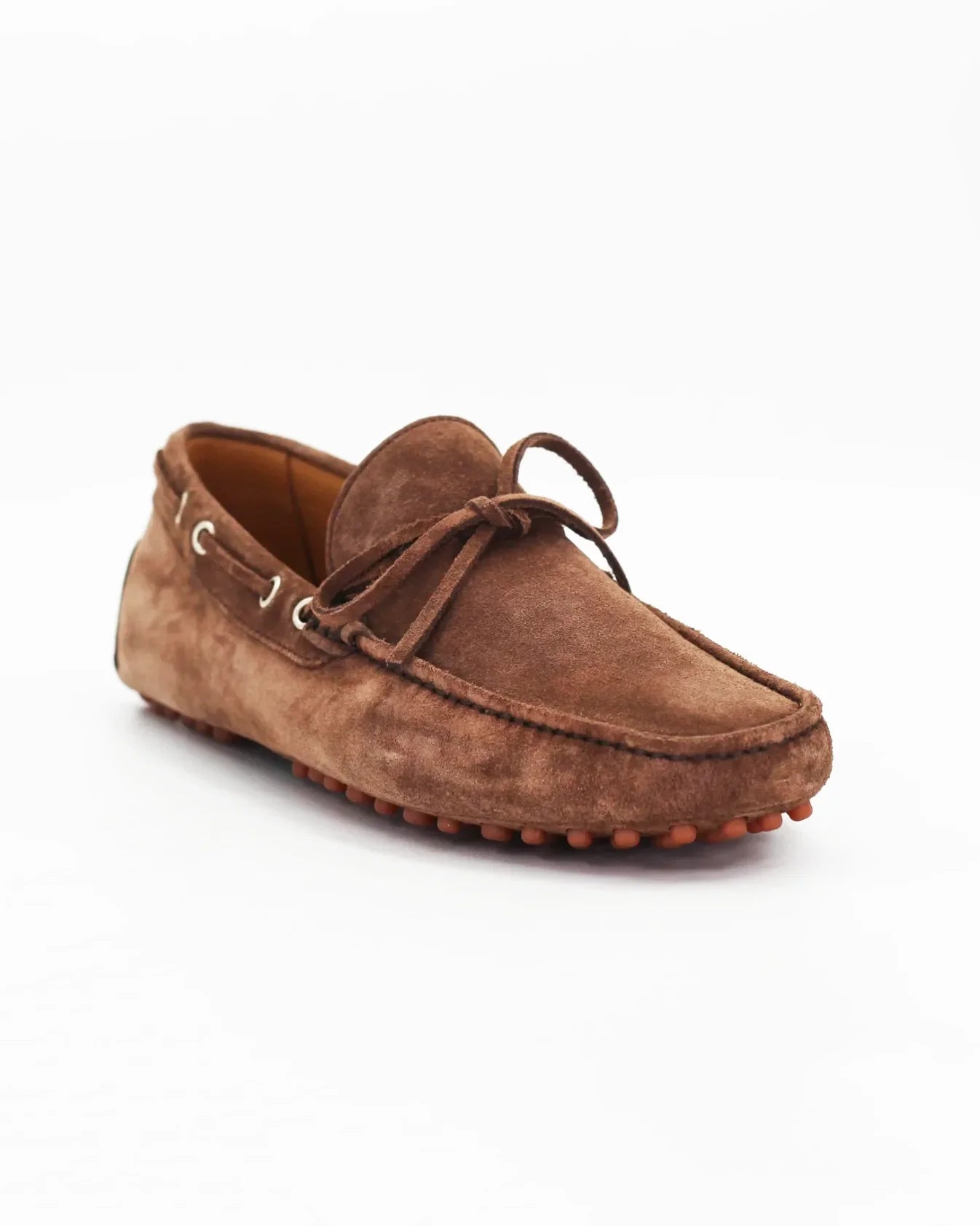 Shop Handmade Italian Leather Men's Driver in Calf Leather Suede Brown (CONU0460002) or browse our range of hand-made Italian shoes in leather or suede in-store at Aliverti Cape Town, or shop online. We deliver in South Africa & offer multiple payment plans as well as accept multiple safe & secure payment methods.