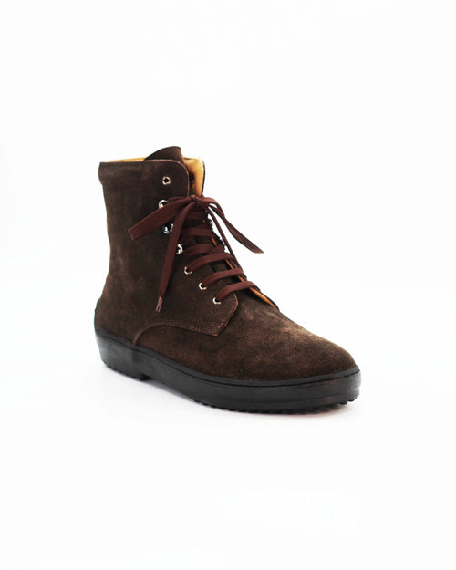Shop Men's Lace-Up Ankle Boot in Leather Suede Testa Di Moro or browse our range of hand-made Italian shoes in leather or suede in-store at Aliverti Cape Town, or shop online. We deliver in South Africa & offer multiple payment plans as well as accept multiple safe & secure payment methods.