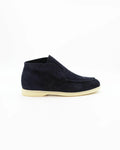 Shop Men's Laceless Chukka Boot in Leather Suede Navy  or browse our range of hand-made Italian shoes in leather or suede in-store at Aliverti Cape Town, or shop online. We deliver in South Africa & offer multiple payment plans as well as accept multiple safe & secure payment methods.