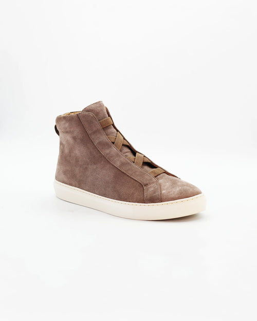 Shop Men's Laceless High Top Sneaker in Leather Suede Grigio or browse our range of hand-made Italian shoes in leather or suede in-store at Aliverti Cape Town, or shop online. We deliver in South Africa & offer multiple payment plans as well as accept multiple safe & secure payment methods.