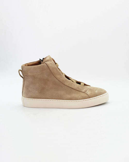 Shop Men's Laceless High Top Sneaker in Leather Suede Taupe or browse our range of hand-made Italian shoes in leather or suede in-store at Aliverti Cape Town, or shop online. We deliver in South Africa & offer multiple payment plans as well as accept multiple safe & secure payment methods.