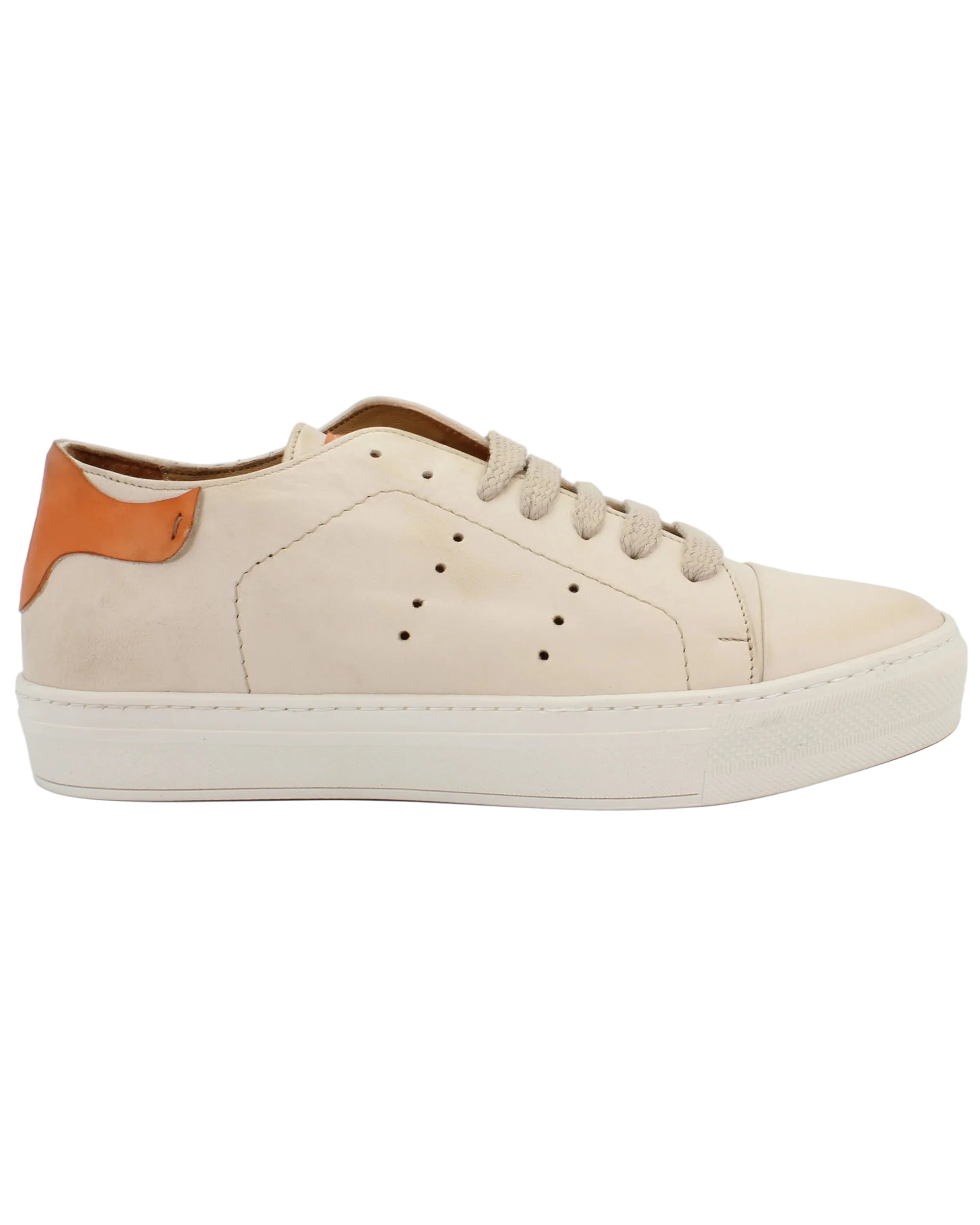 Shop Handmade Italian Leather sneaker in natural/ arancio (GRWILM-3) or browse our range of hand-made Italian shoes for men in leather or suede in-store at Aliverti Cape Town, or shop online. We deliver in South Africa & offer multiple payment plans as well as accept multiple safe & secure payment methods.