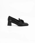 Shop Handmade Italian Leather Women's Block Heel Loafer in Calf Leather Nero or browse our range of hand-made Italian shoes in leather or suede in-store at Aliverti Cape Town, or shop online. We deliver in South Africa & offer multiple payment plans as well as accept multiple safe & secure payment methods.
