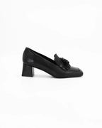 Shop Handmade Italian Leather Women's Block Heel Loafer in Calf Leather Nero or browse our range of hand-made Italian shoes in leather or suede in-store at Aliverti Cape Town, or shop online. We deliver in South Africa & offer multiple payment plans as well as accept multiple safe & secure payment methods.