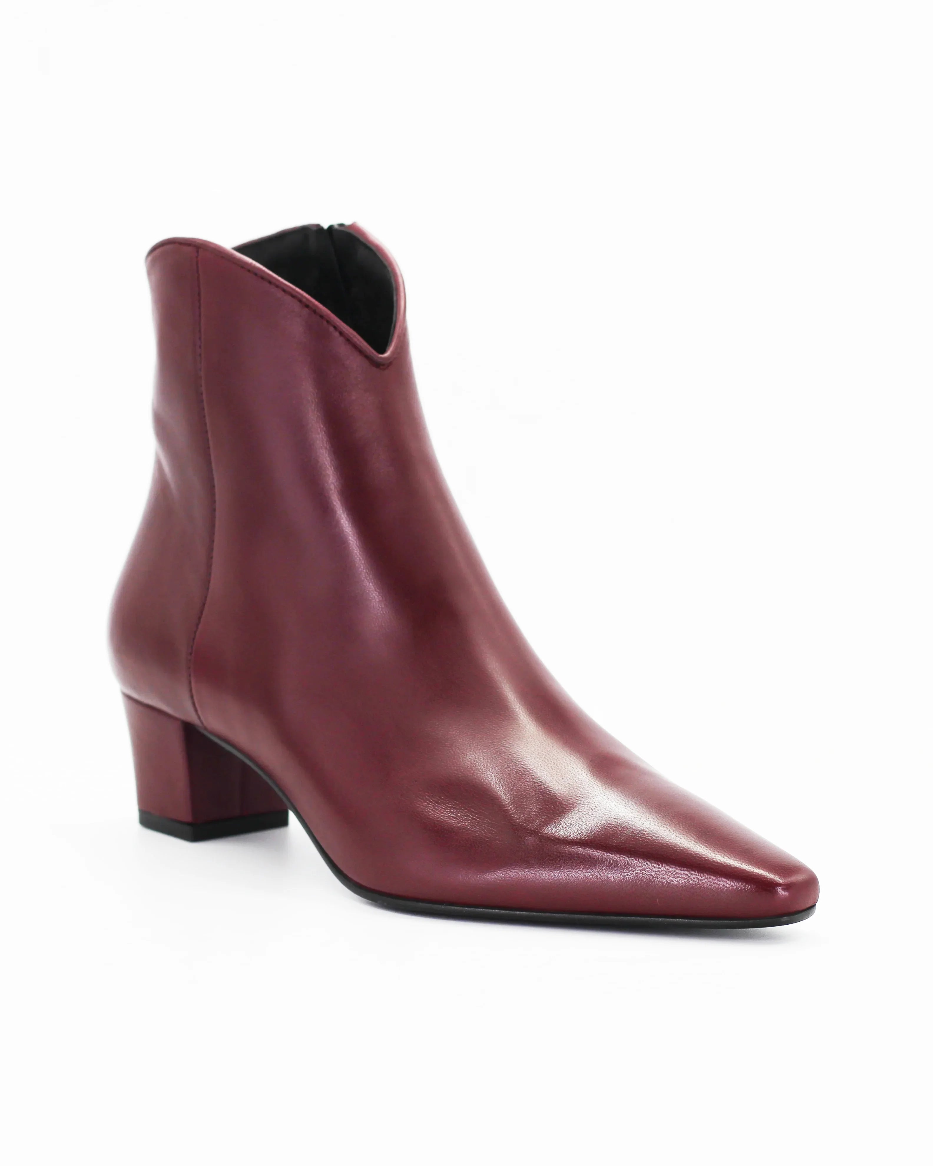 Shop Handmade Italian Leather Women's Block Heel Ankle Boot in Calf Leather Vino Burgundy (BRENDA6) or browse our range of hand-made Italian shoes in leather or suede in-store at Aliverti Cape Town, or shop online. We deliver in South Africa & offer multiple payment plans as well as accept multiple safe & secure payment methods.