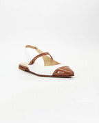 Shop Handmade Women's Sling-Back Pump in Calf leather Bianco Cuoio or browse our range of hand-made Italian shoes in leather or suede in-store at Aliverti Cape Town, or shop online. We deliver in South Africa & offer multiple payment plans as well as accept multiple safe & secure payment methods.