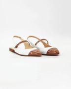 Shop Handmade Women's Sling-Back Pump in Calf leather Bianco Cuoio or browse our range of hand-made Italian shoes in leather or suede in-store at Aliverti Cape Town, or shop online. We deliver in South Africa & offer multiple payment plans as well as accept multiple safe & secure payment methods.