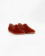 Shop Handmade Women's Velvet Slipper in Calf Leather Suede Terracotta or browse our range of hand-made Italian shoes in leather or suede in-store at Aliverti Cape Town, or shop online. We deliver in South Africa & offer multiple payment plans as well as accept multiple safe & secure payment methods.