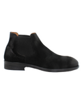 Men's Chelsea Boot GILupen in Calf Leather Suede Nero Black