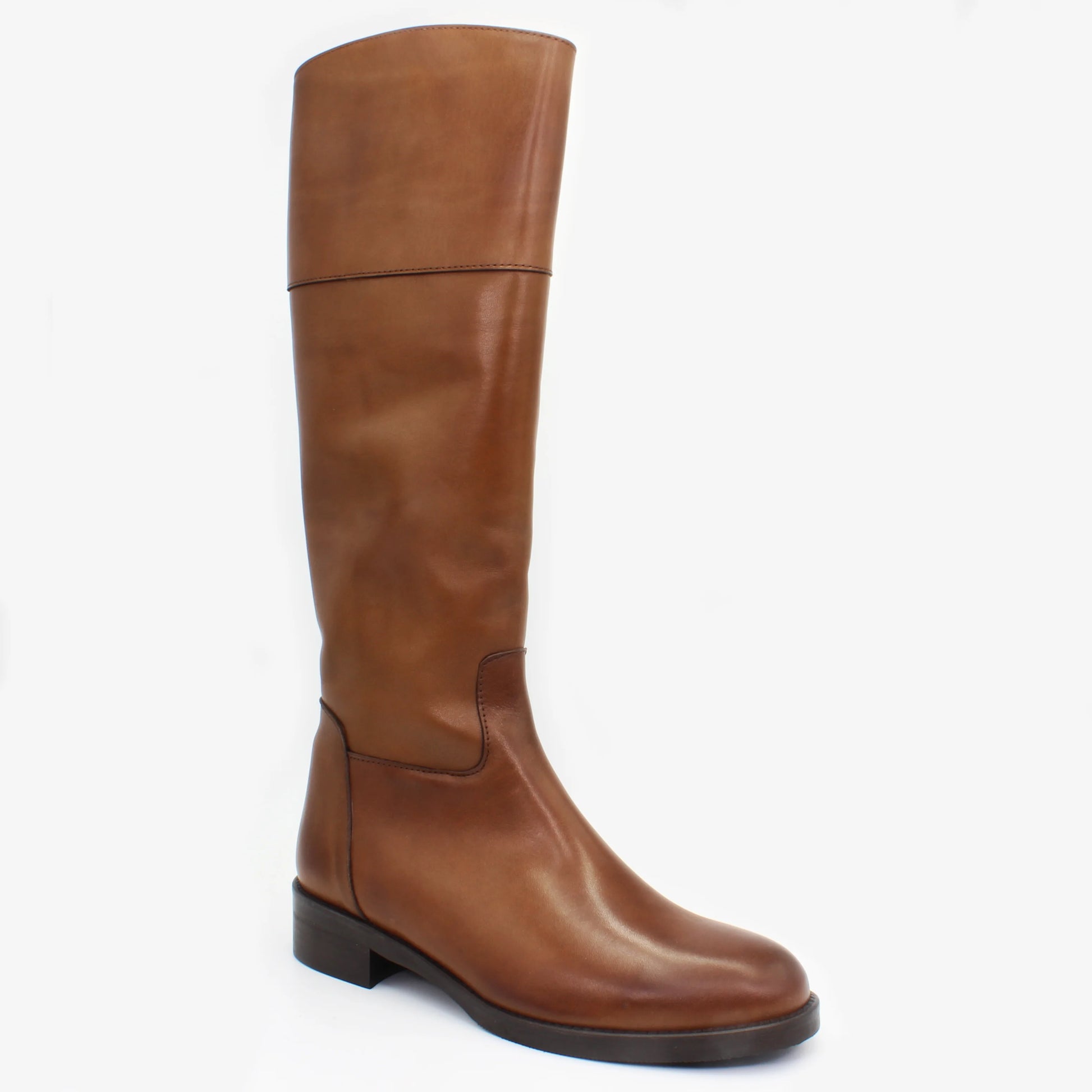 Tan leather hot sale riding boots