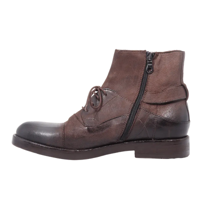 Men's Ankle Boot - Leather Testa di Moro - AL1177
