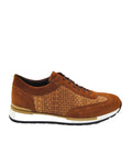 1802 Camoscio Brandy men's sneakers