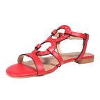 LO19133MROS - Ladies Gladiator Sandal Red
