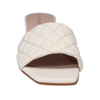 LO19295CRE - Ladies Block Heel Cream