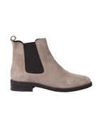 Women's Chelsea Boot in Leather Suede Taupe (GC2030)