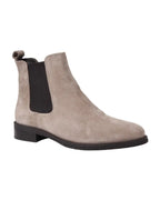 Women's Chelsea Boot in Leather Suede Taupe (GC2030)