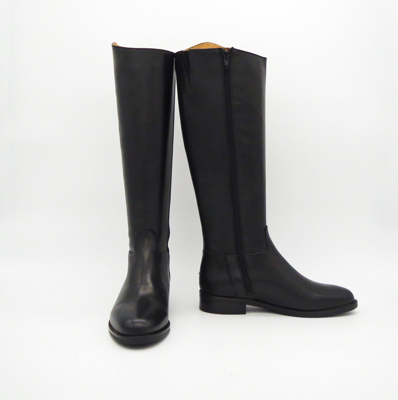 Women's Black Genuine Leather Boots,leather Boots for Women