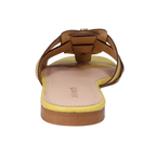 LO21297GIA - Ladies Flat Sandal Yellow
