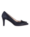 Women's Court Heel in Casanova Blu (MDF57388)