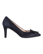 Women's Court Heel in Casanova Blu (MDF57388)