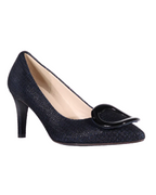Women's Court Heel in Casanova Blu (MDF57388)