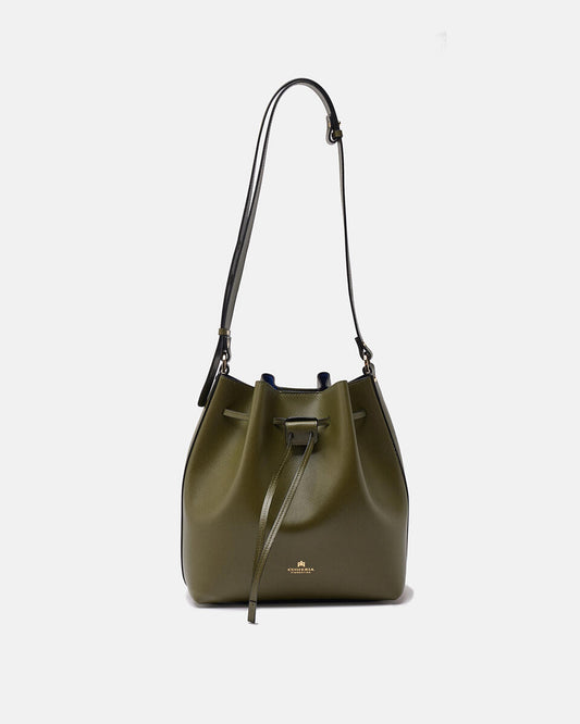 Shop Womens Italian-made Leather Duffle Handbag in Millitare (5824420) or browse our range of hand-made Italian handbags for women in-store at Aliverti Cape Town, or shop online.   We deliver in South Africa & offer multiple payment plans as well as accept multiple safe & secure payment methods.