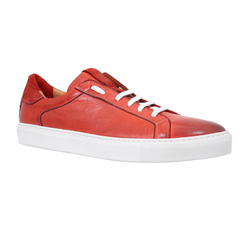 Men's Sneaker in Rosso (MER8158)