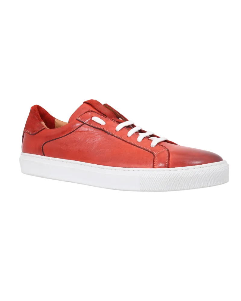 Men's Sneaker in Rosso (MER8158)