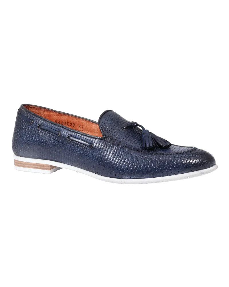 Shop Ladies  Leather Loafer in Blue Azzuro Loafer with Rubber Sole (BR9427AZZ)  or browse our range of hand-made Italian ankle boots in leather or suede in-store at Aliverti Durban or Cape Town, or shop online. We deliver in South Africa & offer multiple payment plans as well as accept multiple safe & secure payment methods.