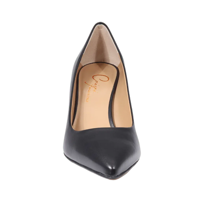 Shop Handmade Italian Leather Court Heel in Black (CRB120) or browse our range of hand-made Italian heels for women in leather or suede in-store at Aliverti Durban or Cape Town, or shop online. We deliver in South Africa & offer multiple payment plans as well as accept multiple safe & secure payment methods.