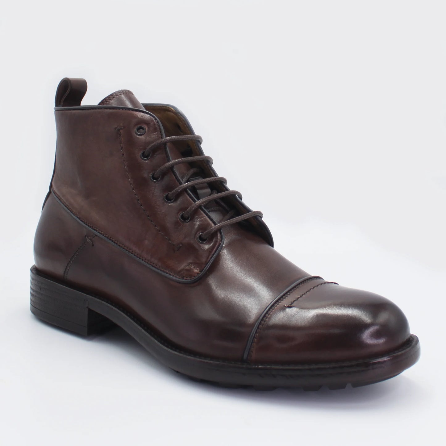 Shop Handmade Italian Leather Lace-Up Boot in Cioccolato Brown (10876) or browse our range of hand-made Italian boots for men in leather or suede in-store at Aliverti Durban or Cape Town, or shop online. We deliver in South Africa & offer multiple payment plans as well as accept multiple safe & secure payment methods.