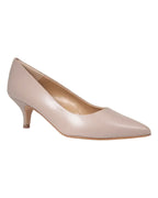 Ladies Court Heel in Leather Tortora (CRB125)