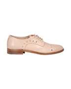 Women's Derby in Leather Sabbia (ALD387)