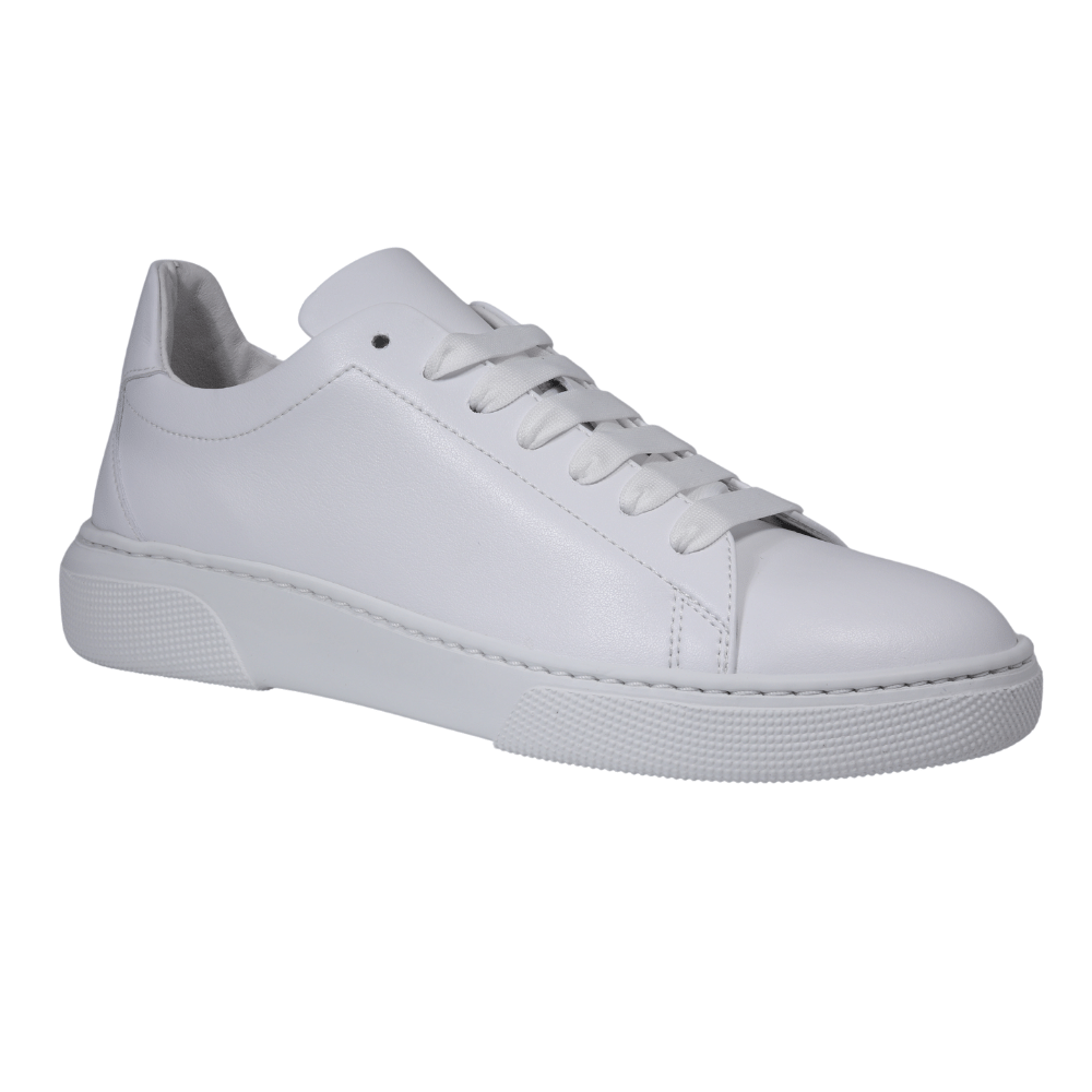 ESE93WHI - Ladies Lace-Up Sneaker White