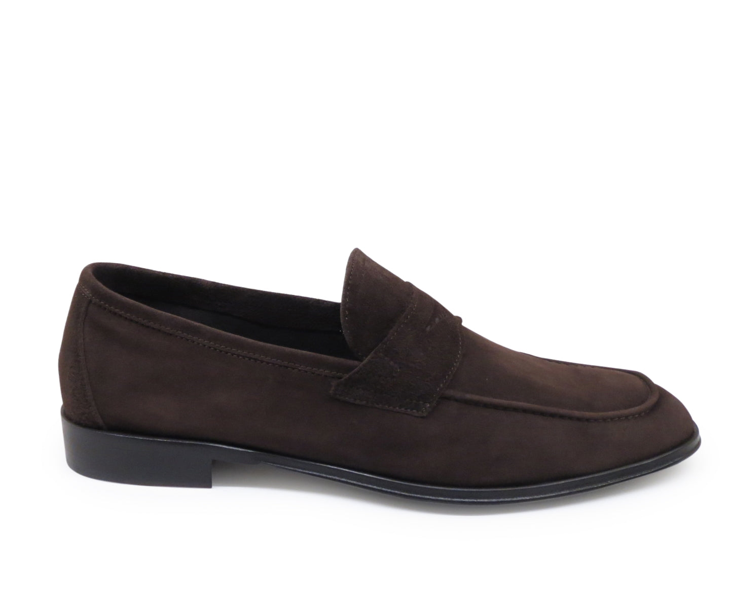 Calf Leather Suede Upper /Leather Sole/Sacchetto Manufacturing