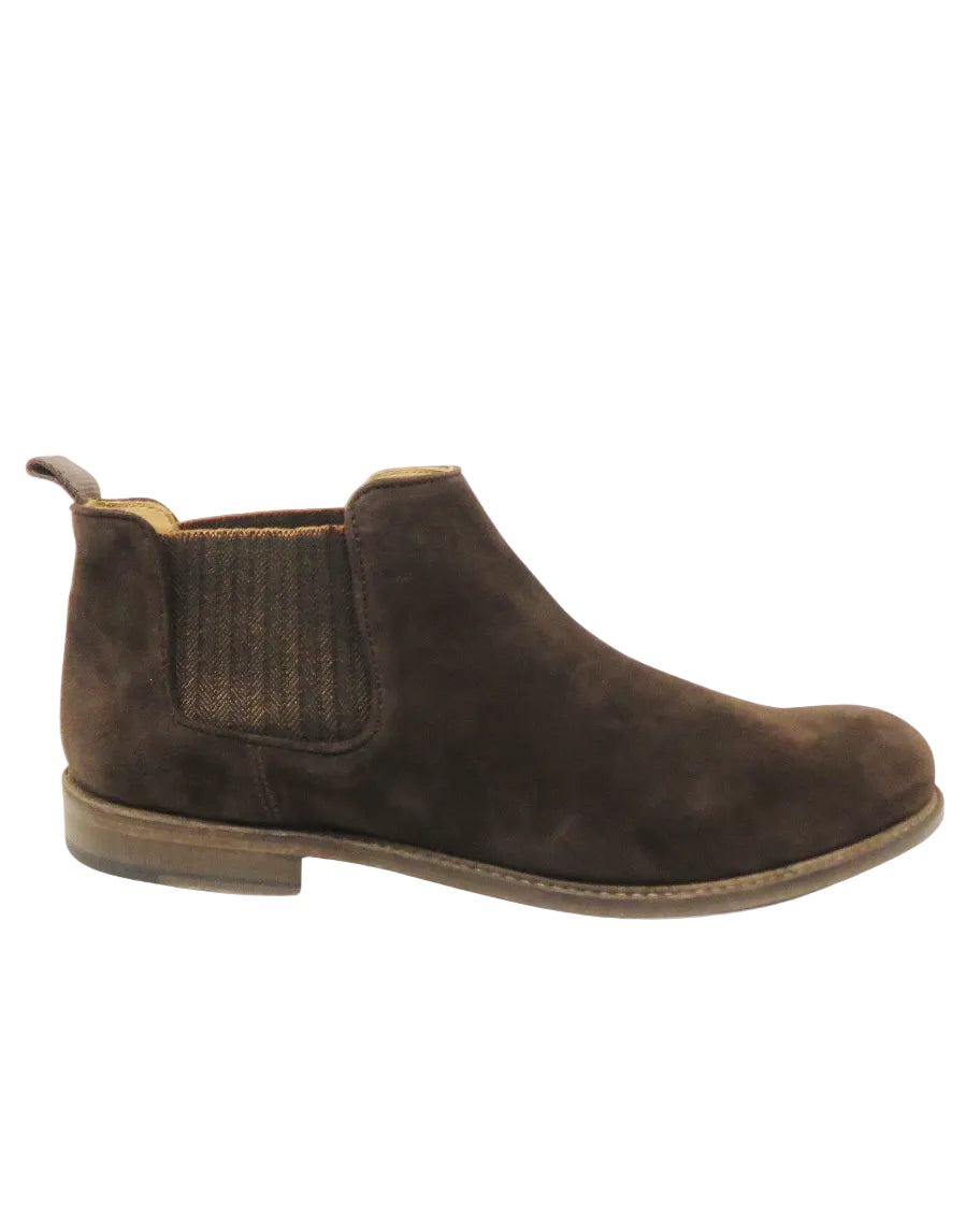 Calf Leather Suede Upper /Leather Sole
