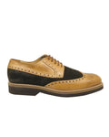 Calf Leather and Suede Upper /Ultra Light Rubber Sole