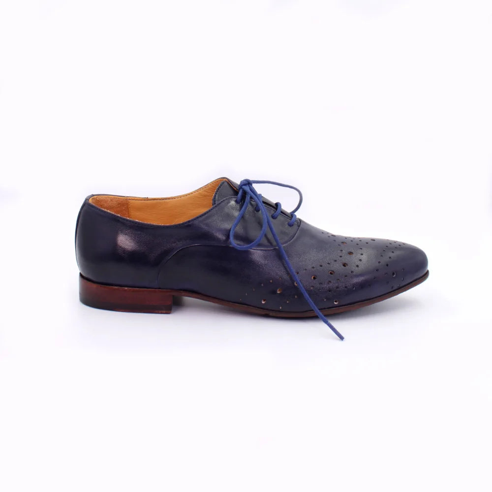 Shop Handmade Italian Leather Brofue in Blue (32901-8) or browse our range of hand-made Italian brogues for women in leather or suede in-store at Aliverti Durban or Cape Town, or shop online. We deliver in South Africa & offer multiple payment plans as well as accept multiple safe & secure payment methods.