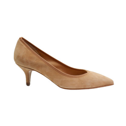 Tan suede court sales shoes