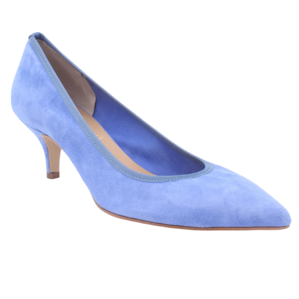 Blue leather court clearance shoes