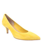 Shop Handmade Italian Suede Court Heel in Yellow (543) or browse our range of hand-made Italian heels for women in leather or suede in-store at Aliverti Durban or Cape Town, or shop online. We deliver in South Africa & offer multiple payment plans as well as accept multiple safe & secure payment methods.