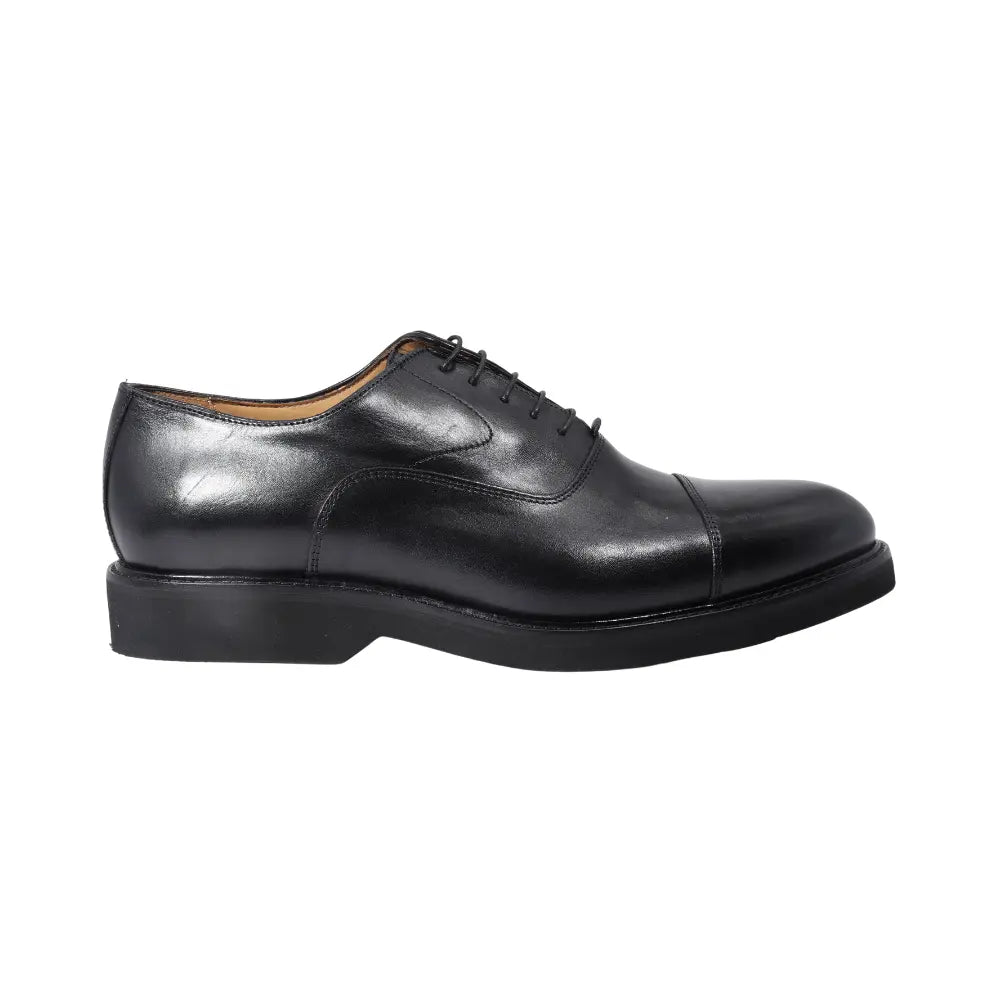 Men's Classic Oxford in Calf Leather Nero Black - Ultra Light Sole (MER6649)