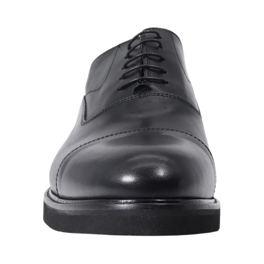 Men's Classic Oxford in Calf Leather Nero Black - Ultra Light Sole (MER6649)