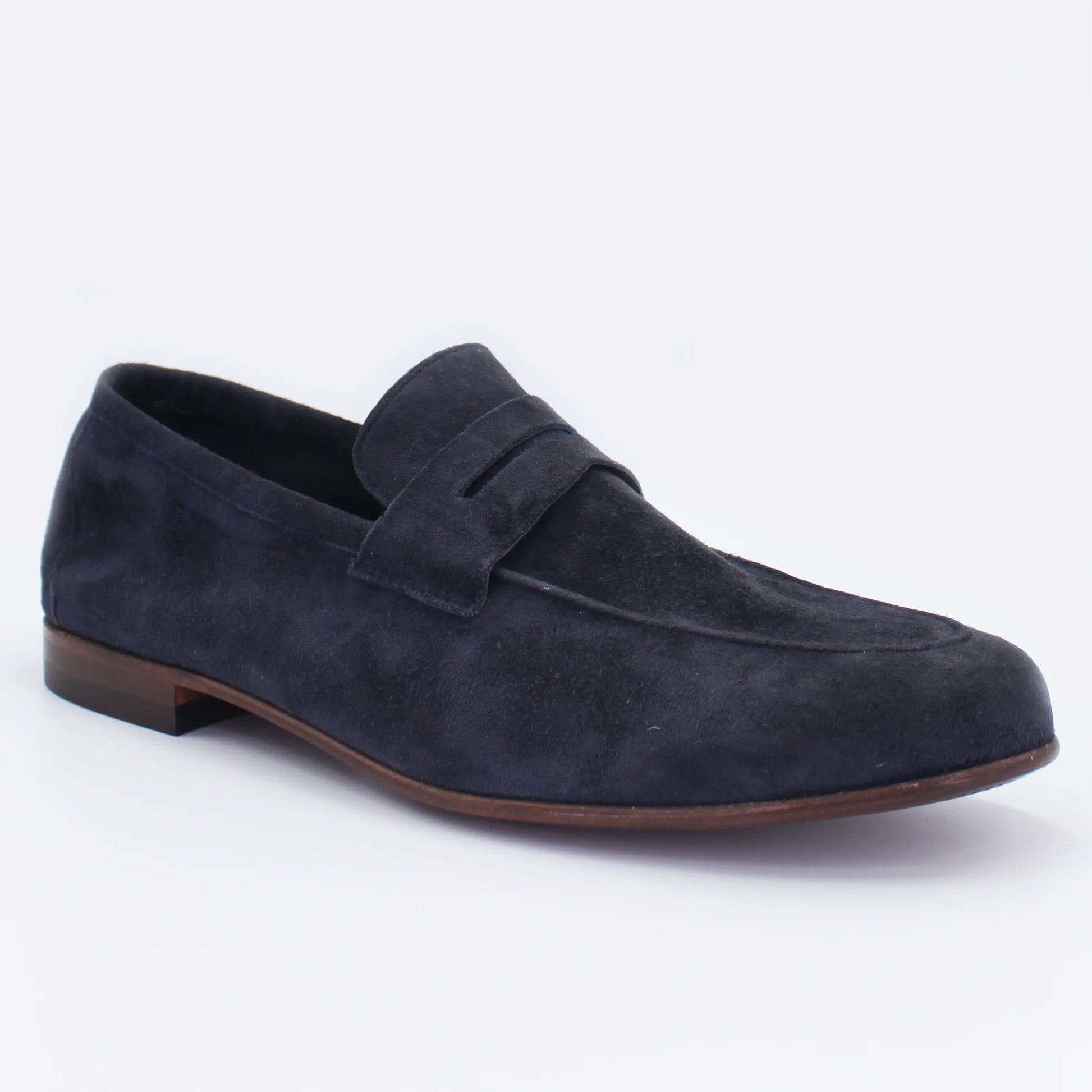 Suede mocassins top