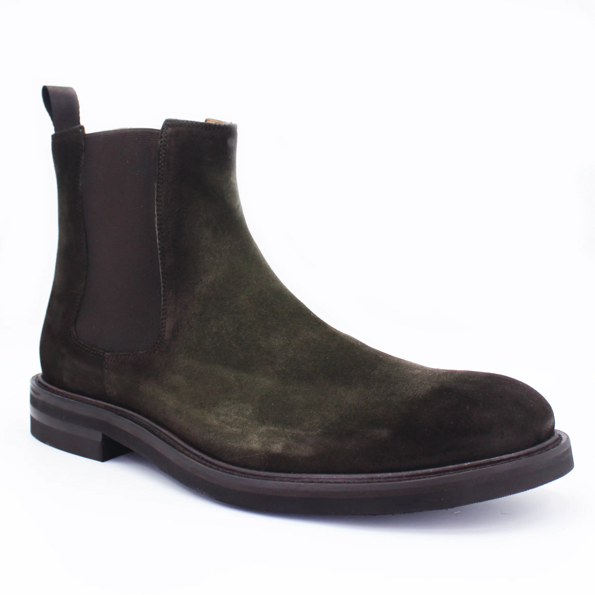 Shop Handmade Italian Suede Chealsea Boot in Green (8589) or browse our range of hand-made Italian boots for men in leather or suede in-store at Aliverti Durban or Cape Town, or shop online. We deliver in South Africa & offer multiple payment plans as well as accept multiple safe & secure payment methods.