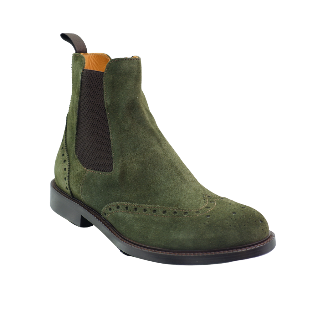 Shop Handmade Italian Suede Chelsea Boot in Musk (805) or browse our range of hand-made Italian boots for men in leather or suede in-store at Aliverti Durban or Cape Town, or shop online. We deliver in South Africa & offer multiple payment plans as well as accept multiple safe & secure payment methods.