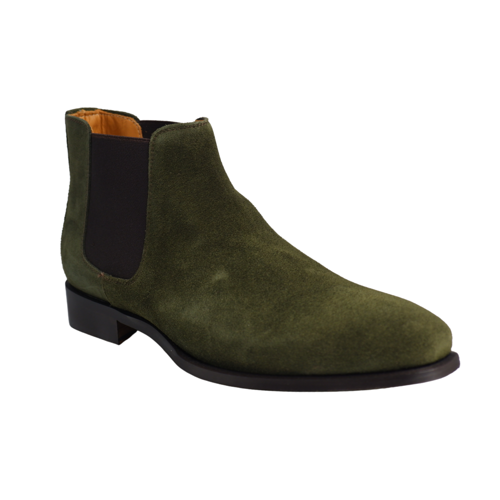 Shop Handmade Italian Suede Chelsea Boot in Olive (940) or browse our range of hand-made Italian boots for men in leather or suede in-store at Aliverti Durban or Cape Town, or shop online. We deliver in South Africa & offer multiple payment plans as well as accept multiple safe & secure payment methods.