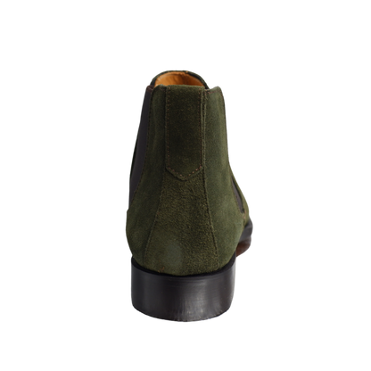 Shop Handmade Italian Suede Chelsea Boot in Olive (940) or browse our range of hand-made Italian boots for men in leather or suede in-store at Aliverti Durban or Cape Town, or shop online. We deliver in South Africa & offer multiple payment plans as well as accept multiple safe & secure payment methods.