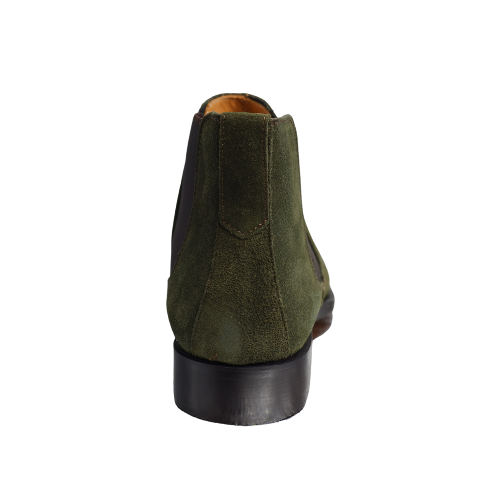 Shop Handmade Italian Suede Chelsea Boot in Olive (940) or browse our range of hand-made Italian boots for men in leather or suede in-store at Aliverti Durban or Cape Town, or shop online. We deliver in South Africa & offer multiple payment plans as well as accept multiple safe & secure payment methods.